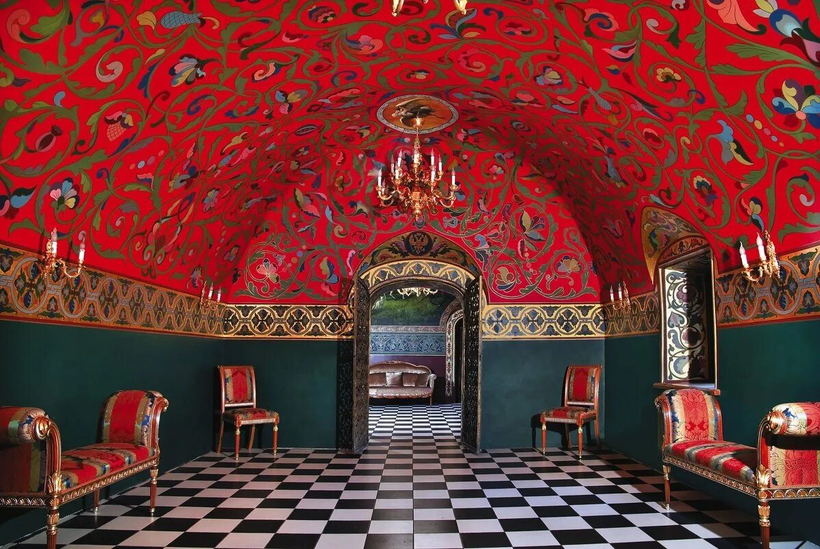Chinese Room - Chamber of Volkov-Yusupov, Moscow - Olga Maleeva Eiffel tower, Be