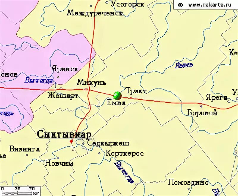 Микунь маршрут. Сыктывкар микунь карта. коми микунь на карте. город емва республика коми на карте. микунь город на карте.