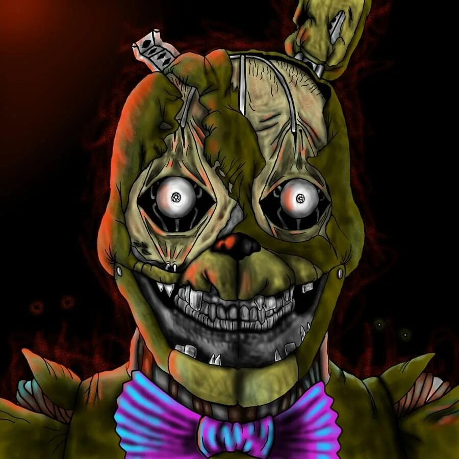 Fnaf stingray virus. Fnaf спрингтрап. уильям афтон спрингтрап.