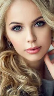 Beautiful big blue eyes