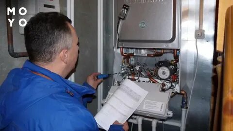 Пуск газового котла