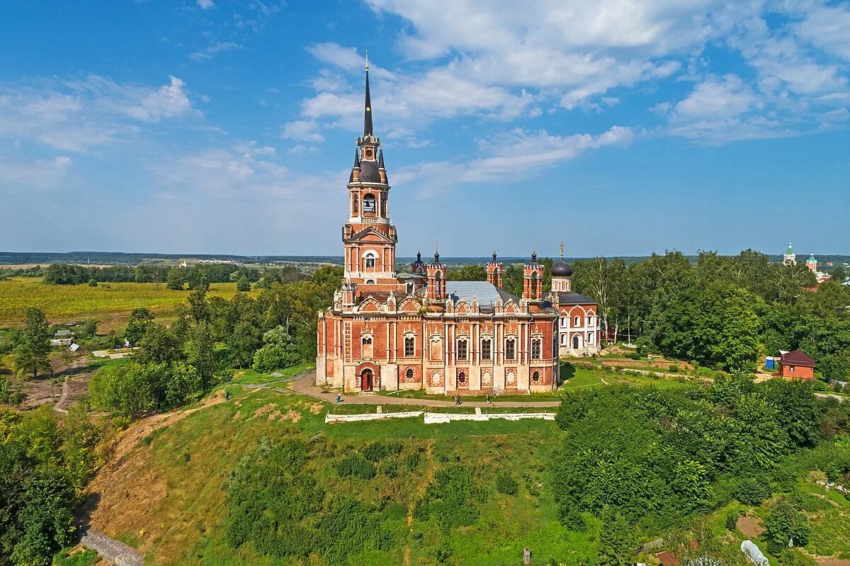 Можайский кремль, достопримечательность, Россия, Московская область, Можайск, Со