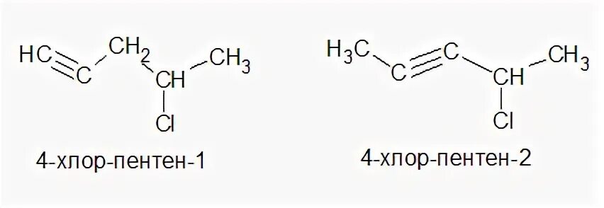 Структурная формула пентина