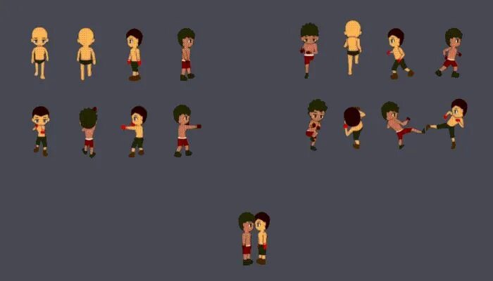 Itch io sprites
