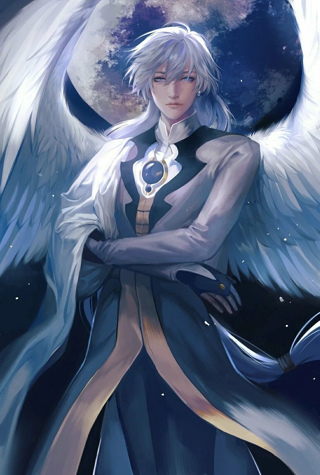 Парень angel. Аниме cardcaptor sakura yue арт. полуангел полудемон парень аниме. аниме поу ангел полутдемон парень. шинацухико юэ.