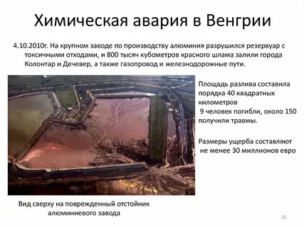 Крупнейшие химические аварии