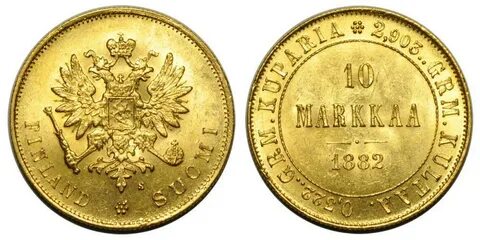 10 марок золото