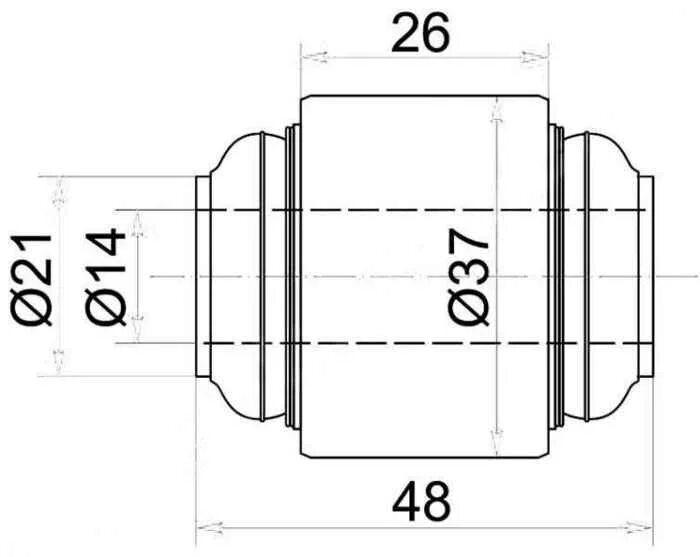 Плавающий сайлентблок камри 40. Toyota 42210-14010. lynxauto c9367 сайлентблок. плавающий сайлентблок toyota d50. 42210-14010 сайлентблок.