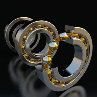 3d model bearing