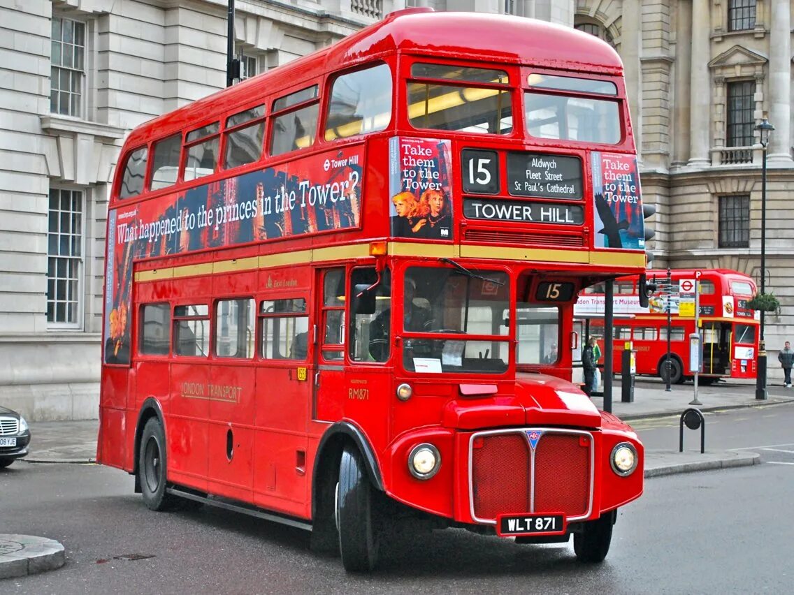 Red bus. Red bus