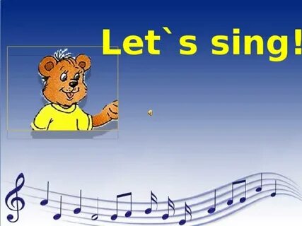 Sing a new song