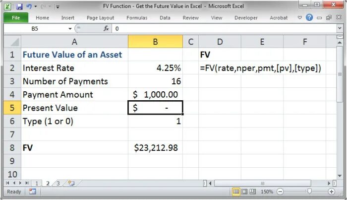 Get function data