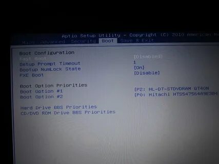 Setup prompt timeout