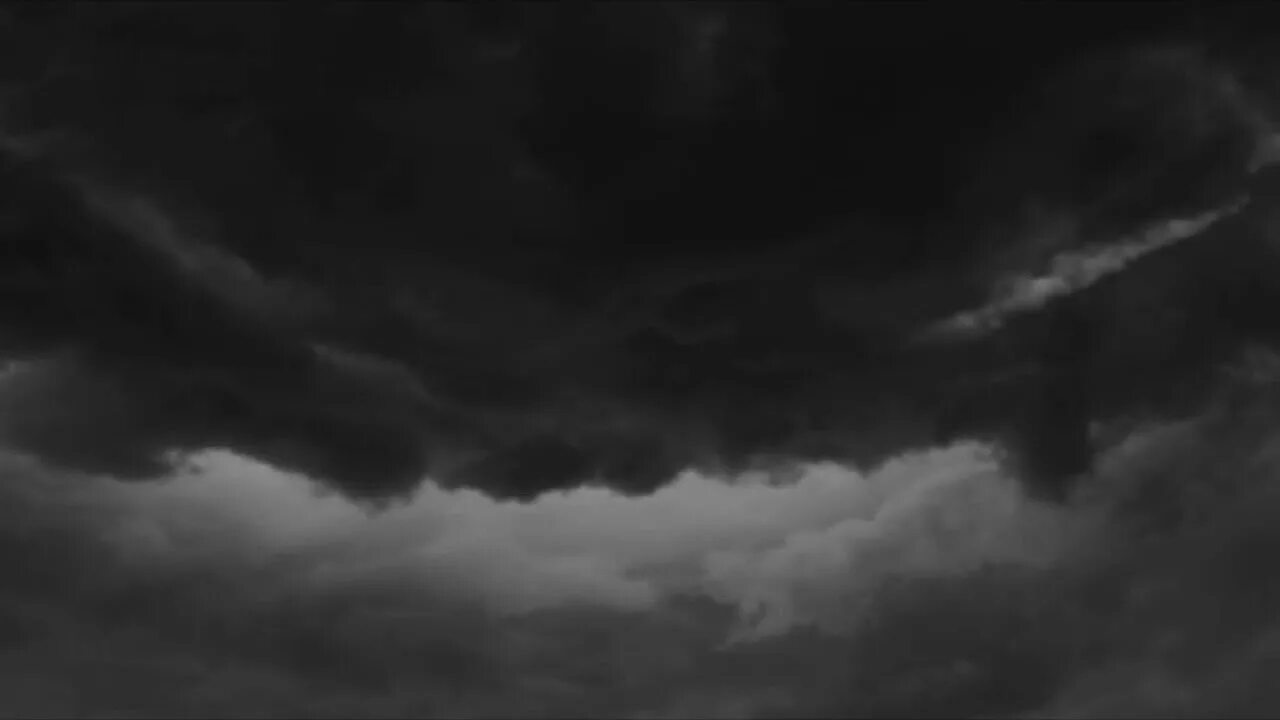 Look at those dark clouds it rain