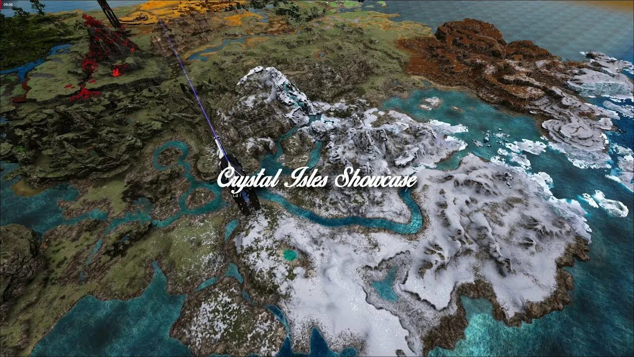 Карты crystal. Карта кристальные острова АРК. Карта Кристал Айслес АРК. Карта Crystal Isles. Ark Crystal Isles Spawn Map.