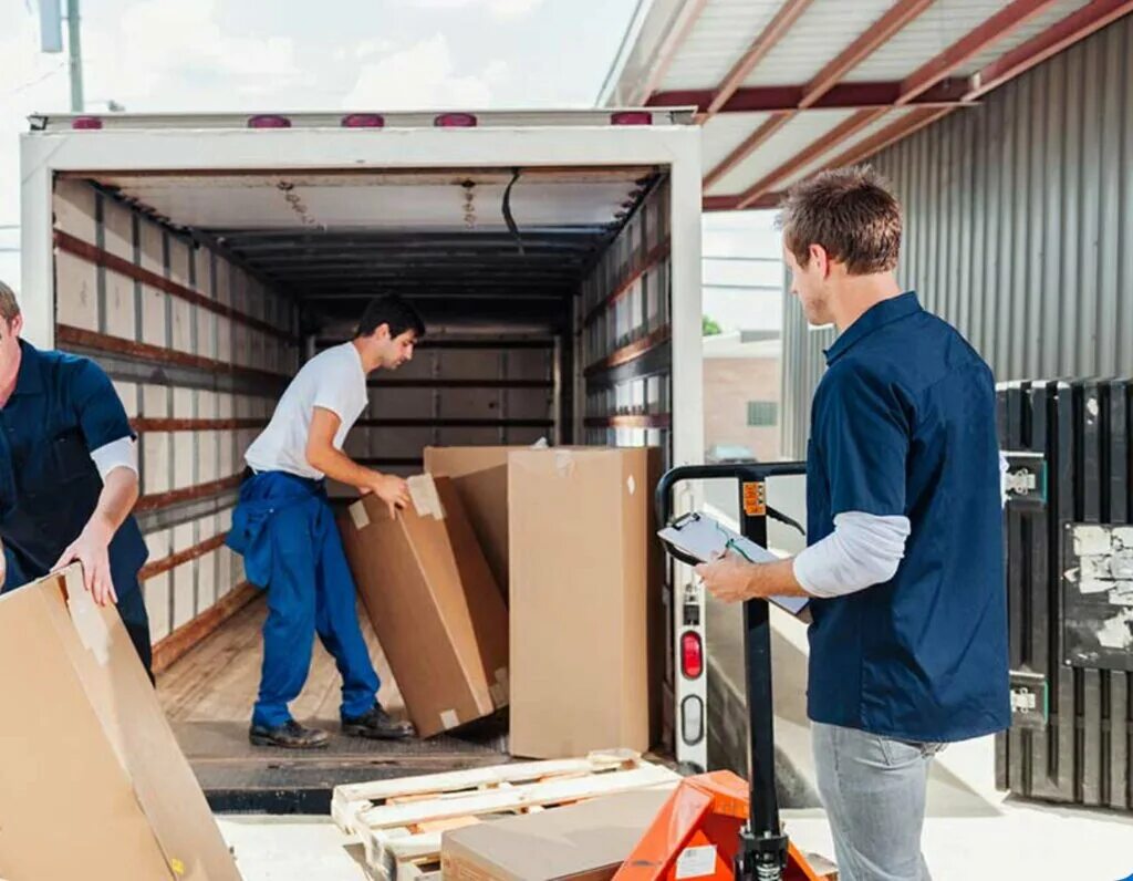 Loading service. Loading service