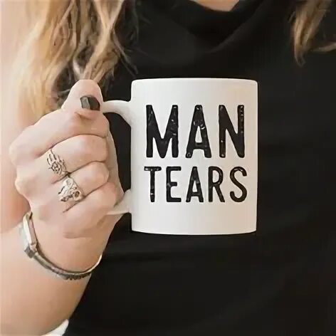 Mans tears