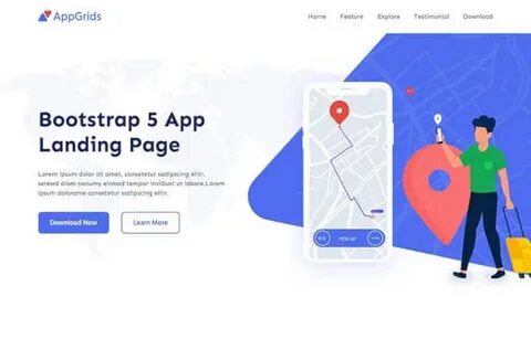 Bootstrap лендинги
