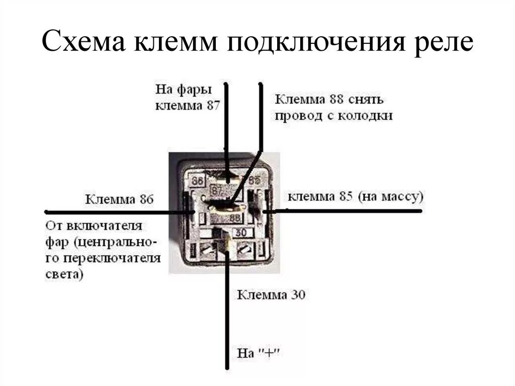 Подключение реле дальнего света. Схема подключения ближнего света через реле. Схема подключения ближнего и дальнего света через реле. Схема подключения реле дальнего света. Схема подключения реле фар ближнего света.