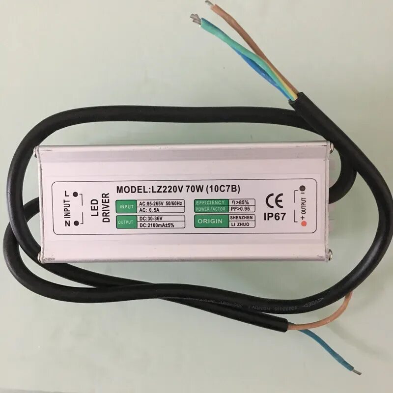 Led драйвер 70 w. Драйвер светодиодного светильника 70 ватт. Ac85-265v. Led Driver ol3304-70w 90-120 v. Светодиодный драйвер питания