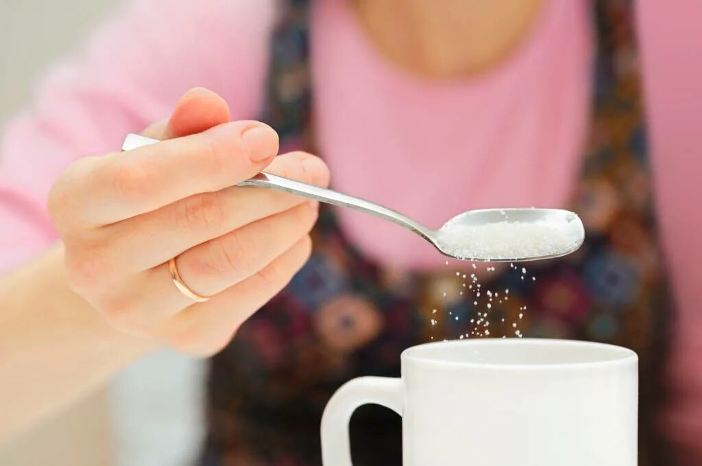 Put sugar