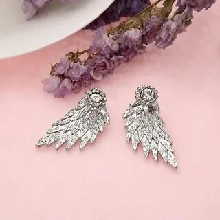 Серьги крылья ангела