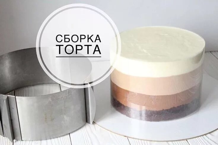 Как снять кольцо с торта Кулинарное кольцо, форма для выпечки и запекания разъемная 16-30 см, круглая к