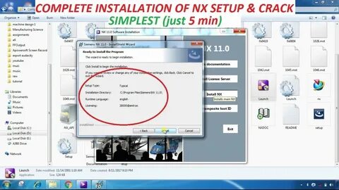 Setup crack