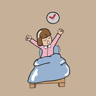 Get up late