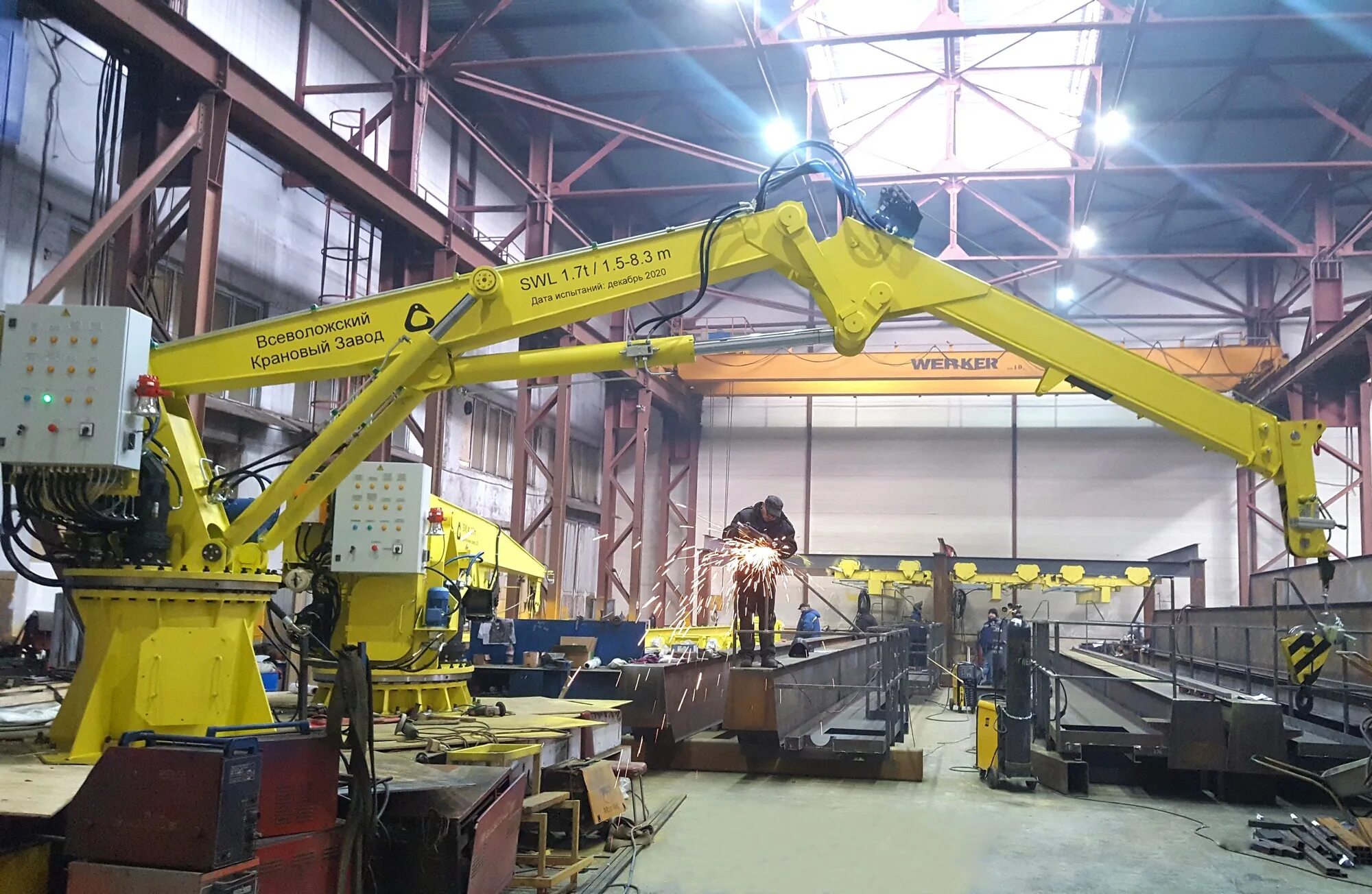 мостовой кран г/п 16 т. всеволожский крановый завод (werker). кран козловой кзу 3415. всеволожский кран завод. сайты крановых заводов.