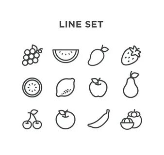 Fruits line
