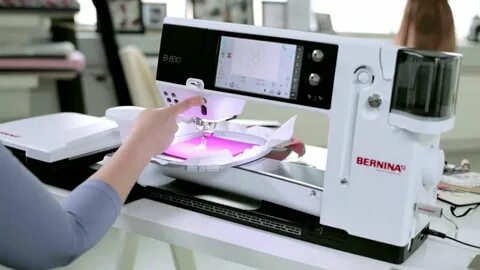 Bernina embroidery