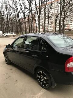 Калина седан черный