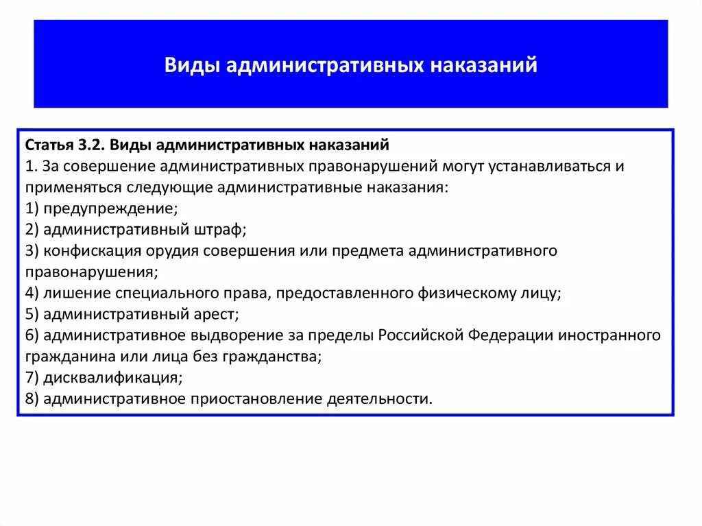 Установите соответствие между административным наказанием. Виды административных наказаний статьи. Виды административных наказаний презентация. Административные наказания схема. Административное наказание в виде предупреждения.