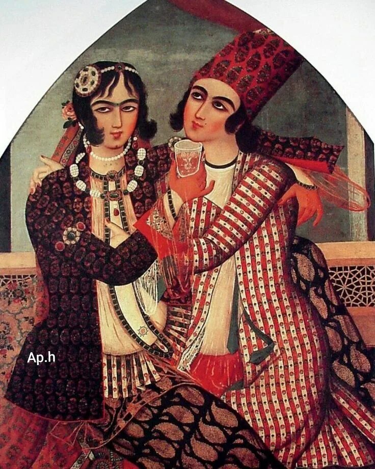 Живопись эпохи каджаров иран. Персидская миниатюра иран 14 век. Каджарское искусство живописи ирана. Живопись династия каджаров. Персидская миниатюра эпохи джалаиридов.