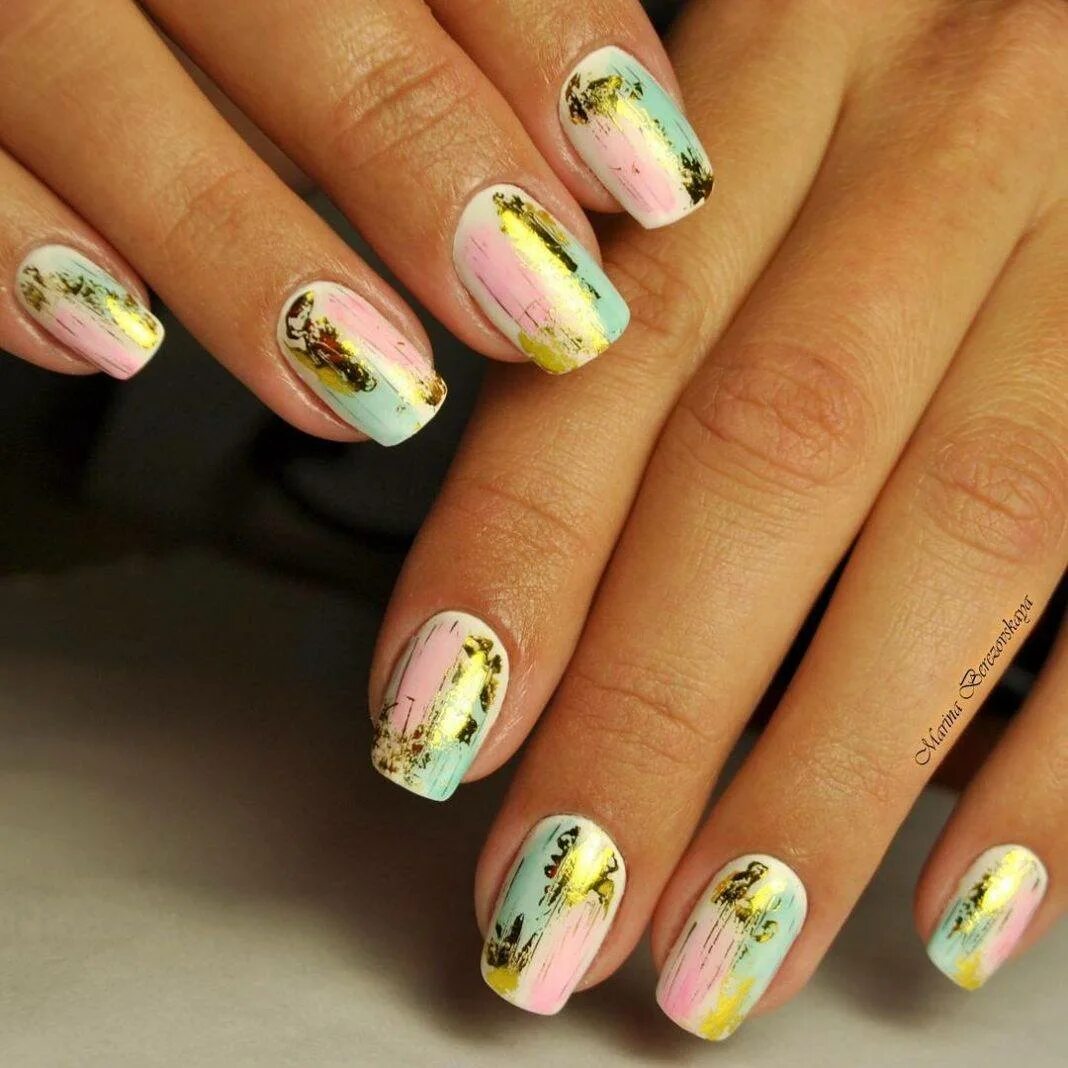 Pin on Для клиентов Purple nails, Lavender nails, Floral nails
