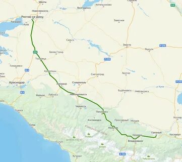 Грозный астрахань маршрут