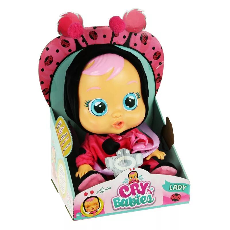 Кукла которая плачет. Пупс IMC Toys Cry Babies леди. Кукла Cry Babies Божья коровка. Кукла Cry Baby d3328.