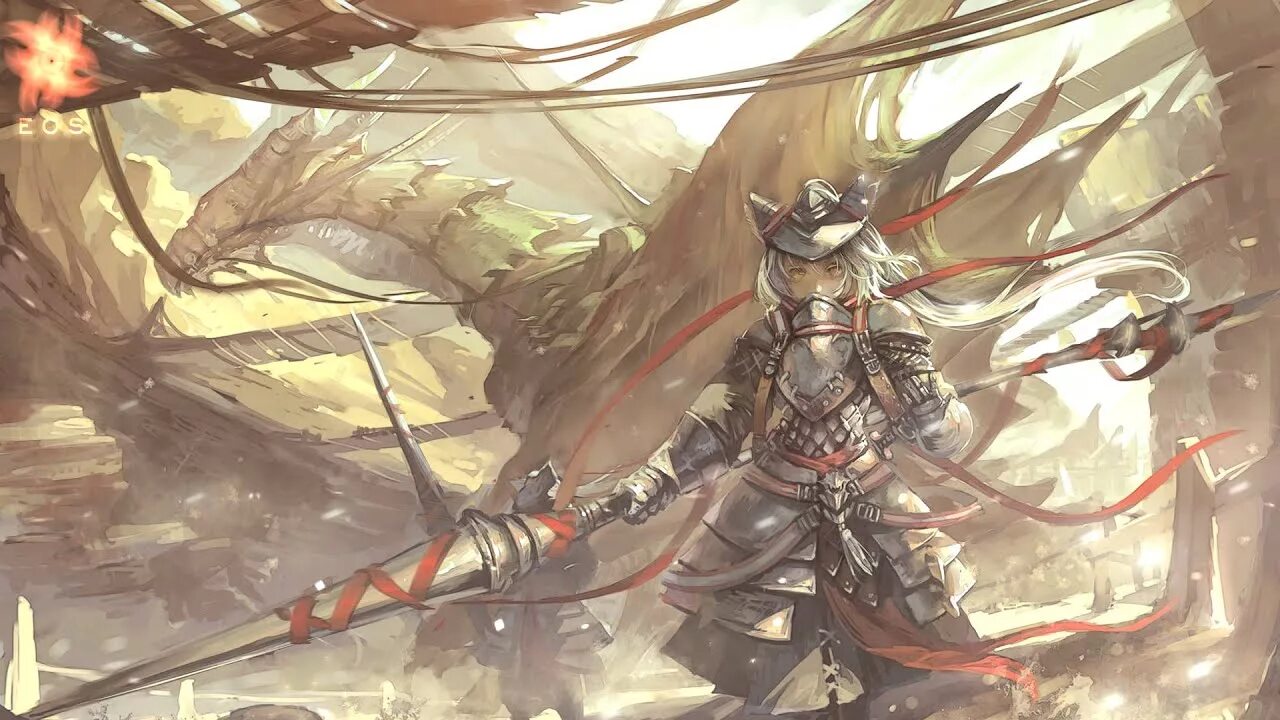 Epic samurai s. Pixiv Fantasia Самурай. Аниме Копейщик. Аниме рыцарь Самурай. Аниме Рыцари pixiv.