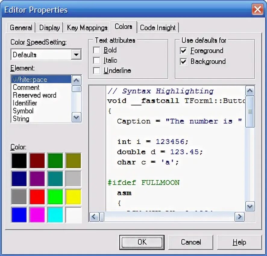 Edit properties. C++ Builder алгоритмы. Borland c++ Builder 6. Builder c++ поменять цвет. C++ Builder 6 comport.
