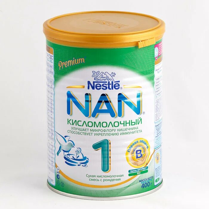 Нан детский мир цена. Кисломолочная смесь для новорожденных нан 1. Смесь nan кисломолочный 1. Смесь кисломолочная нан 1 сух 400г. Нан оптипро кисломолочная смесь 1 для новорожденных.