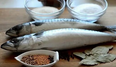 Свежемороженая скумбрия солить