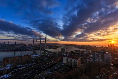 Заход солнца владивосток