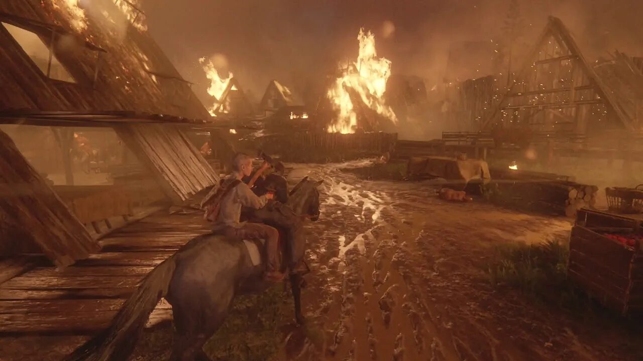 Великий лондонский пожар 1666. Огонь задний фон. Burning in the third. Дерево горит. Беспорядок арт.