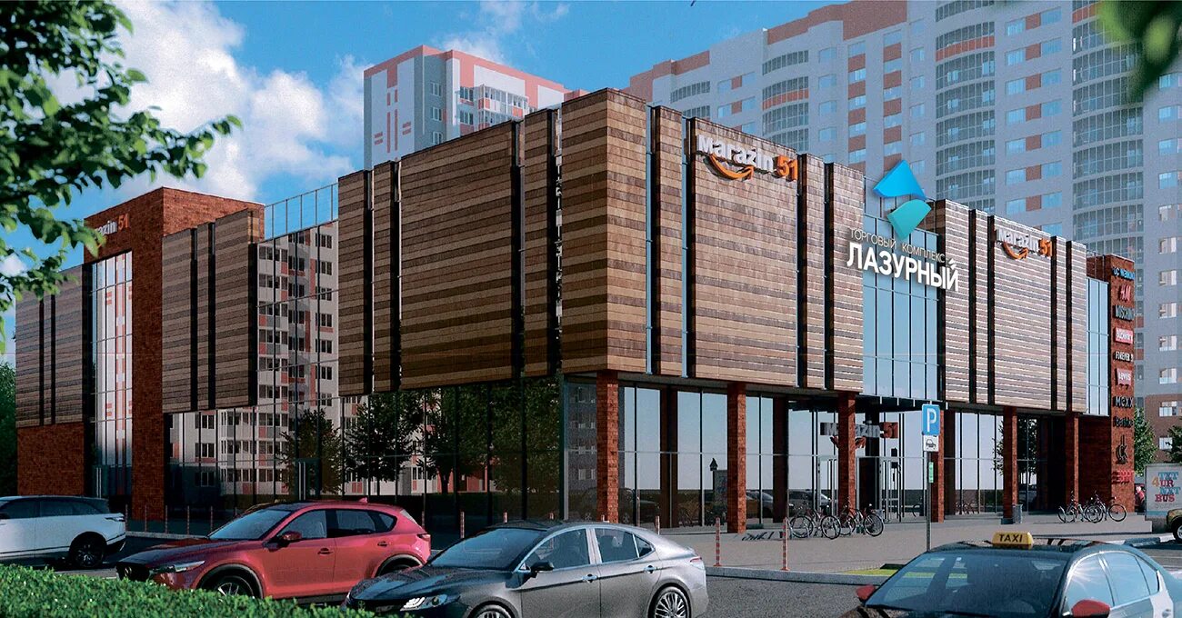 Лазурный, shopping mall, Voronezh, ulitsa Artamonova, 38Дк2 - Yandex Maps