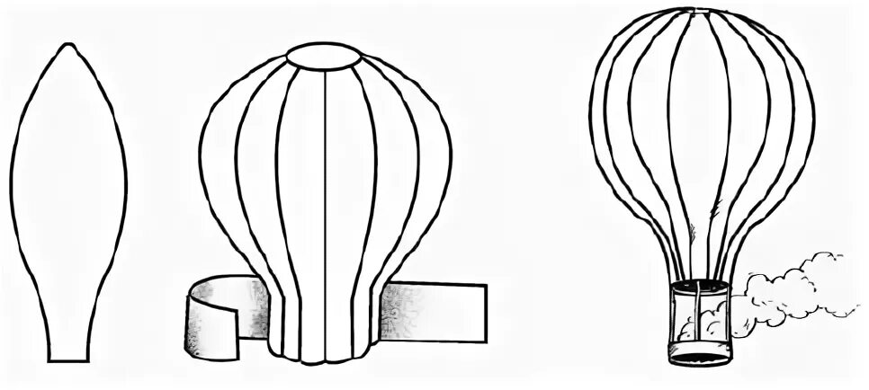Части воздушного шарика. Воздушный шар развертка. Лекало для воздушного шара. Воздушный шар развертка из бумаги. Воздушный шар выкройка.