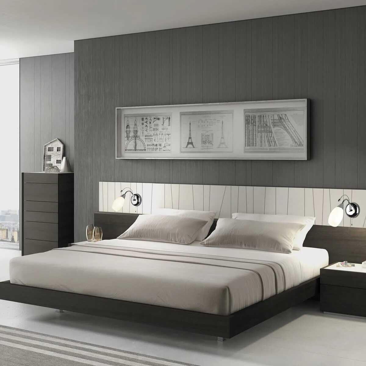 J&M Furniture Lucca Platform Bed Bedroom furniture sets, Platform bedroom sets, 