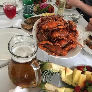 Раки с пивом