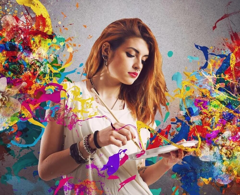 Разноцветная картина. Краски жизни. Фотосет в красках. Краски жизни. Дай мне краски.