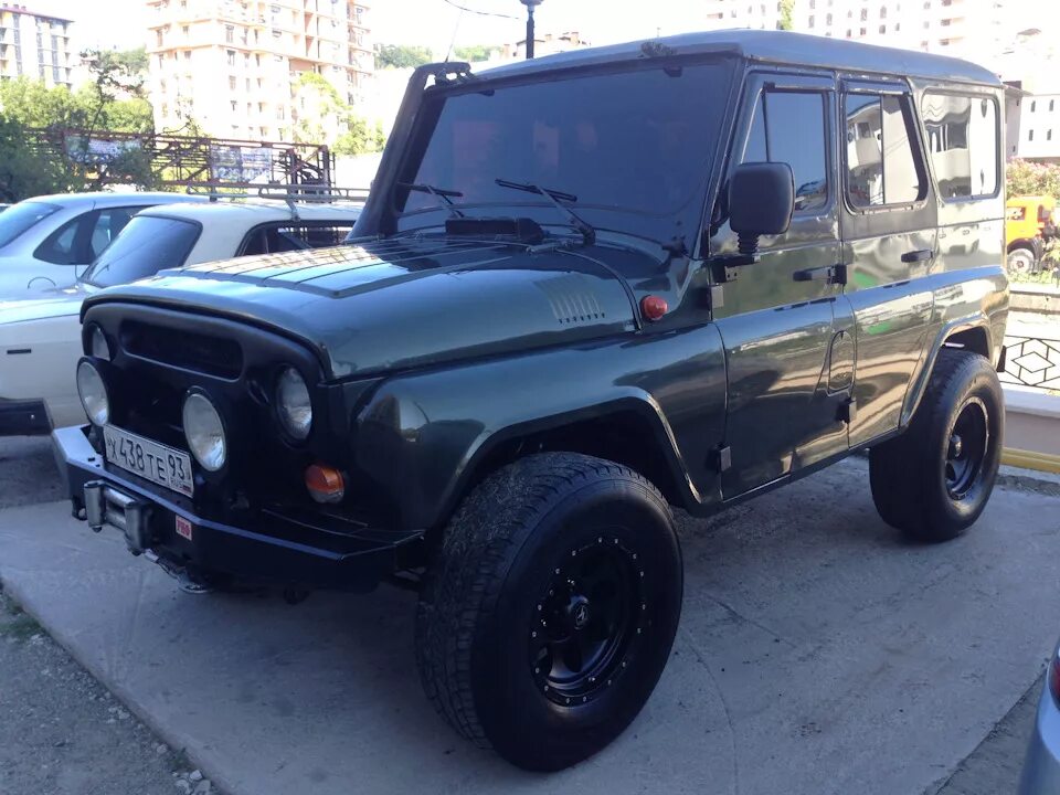 поменял колеса - УАЗ 315195 Hunter, 2,2 л, 2007 года шины DRIVE2